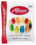 Albanese Gummy Bears 12 Flavors Peg Bag 3.5 oz (3 Bags)